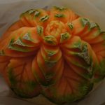 dekoracja z melona - carving