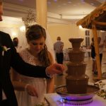 Fontanna czekoladowa na wesele