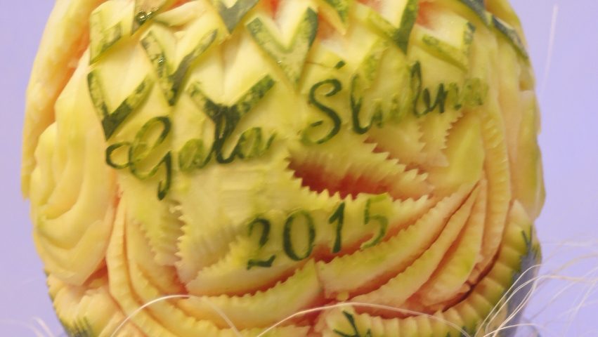 carving a arbuzie - Gala Ślubna 2015