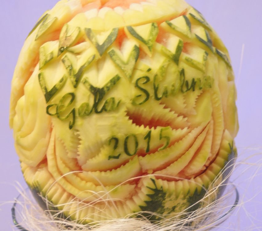 carving a arbuzie - Gala Ślubna 2015