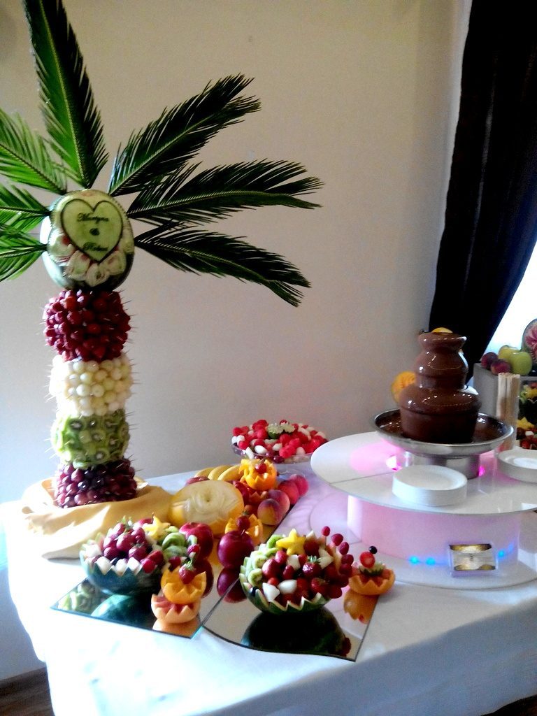 Palma owocowa, dekoracje owocowe Babiak, Turek, Koło, Konin