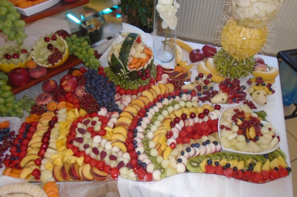 Bufet owocowy, carving, Koło, Konin, Turek, Włocławek, Sompolno