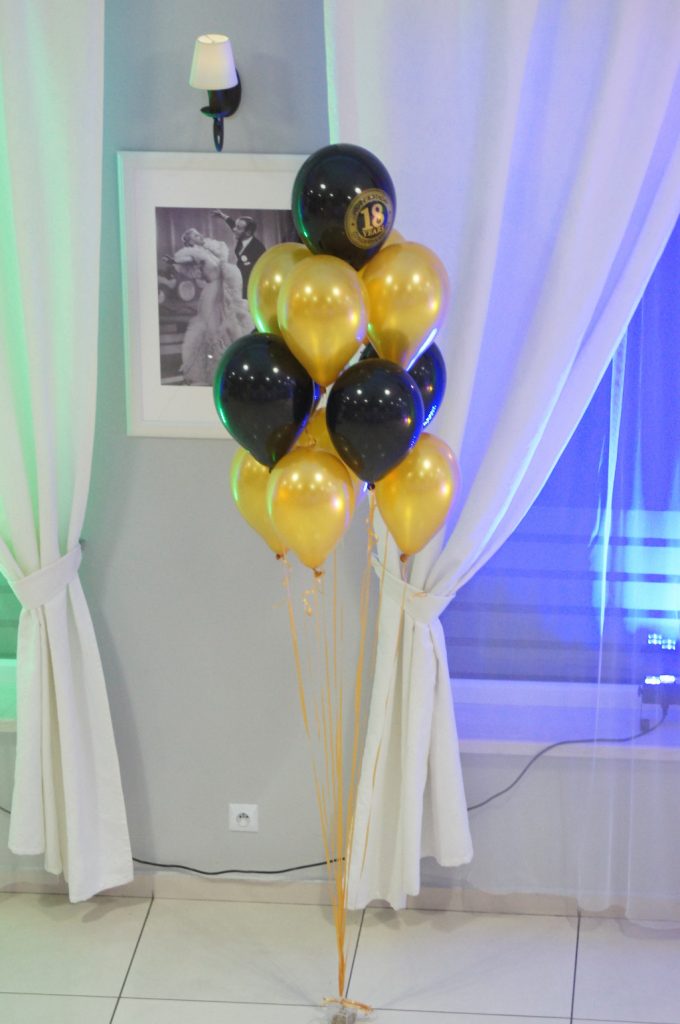 Dekoracje balonowe sal na 18-stkę, wesele, urodziny, bal, Koło, Turek, Kłodawa, Sompolno, Konin, Ślesin