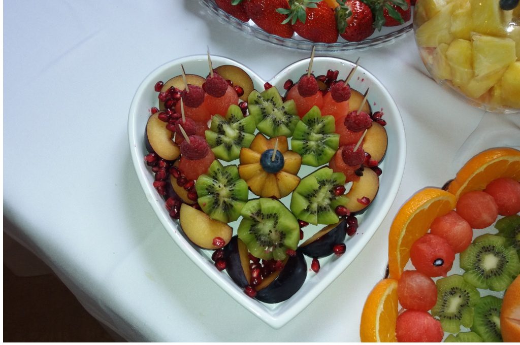 dekoracje owocowe, stół z owocami, palma owocowa Koło, Konin, Turek, Sompolno, Kłodawa