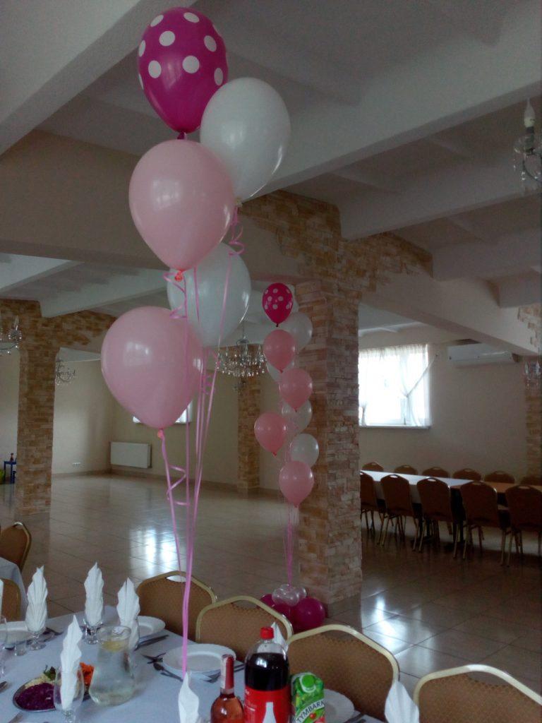 bukiety balonowe, dekoracje balonowe, dekoracje z balonów