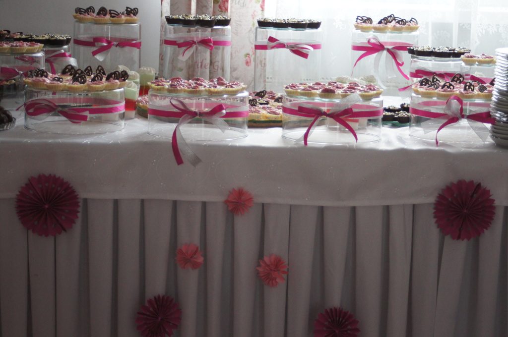 candy bar, słodki stół na wesele, bankiet, event