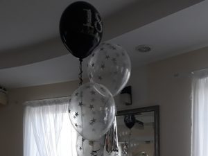 balony transparentne, balony na 18stkę, dekoracje balonowe, balony z helem turek, Łódź, koło, konin