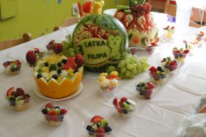 owocowe przyjęcia dla dzieci, fruit party, owoce na imprezę dla dziecka Koło, Konin, Turek, Kłodawa, Sompolno