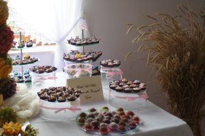 słodkości na imprezę, bankiet, , candy-bar, deserki na słodki stół Koło, Turek, Konin, Łódź
