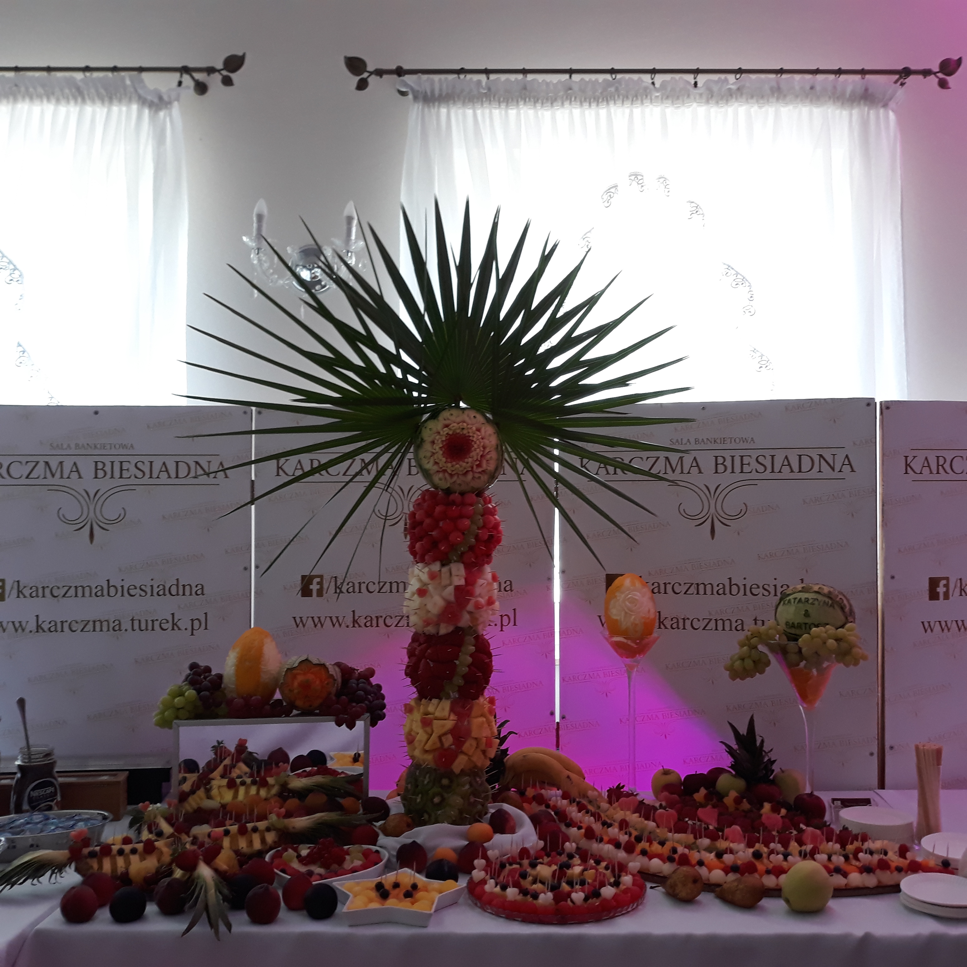 stół owocowy Turek, stół z owocami Koło, stół owocowy Konin, dekoracje owocowe, fruit carving, fruit bar,fruit bar