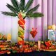 stół owocowy, fruit carving, dekoracje owocowe, owocowy bar, fruits bar